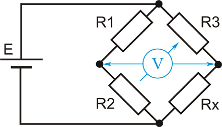 Измерительный мост резисторов